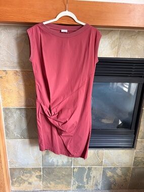 Brunello Cucinelli Rust dress